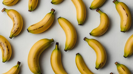 Collection of Banana Isolated on White Background