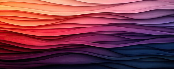 Sunset watercolor concept. Colorful abstract waves creating a dynamic visual experience.