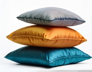 pillows on a white background