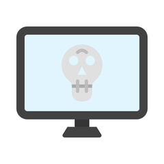 Malware flat icon