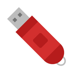 Pendrive flat icon