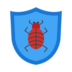Antivirus flat icon