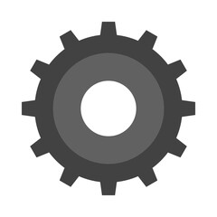 Setting flat icon