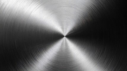 Brushed stainless steel texture background for industrial and design applications.