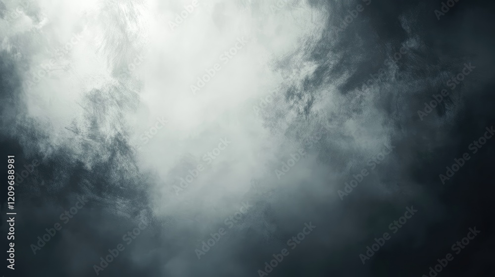 Poster Soft Blurred Gray Background for Textures Gradients and Abstract Designs