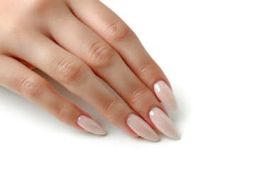 Manicure hand finger nail