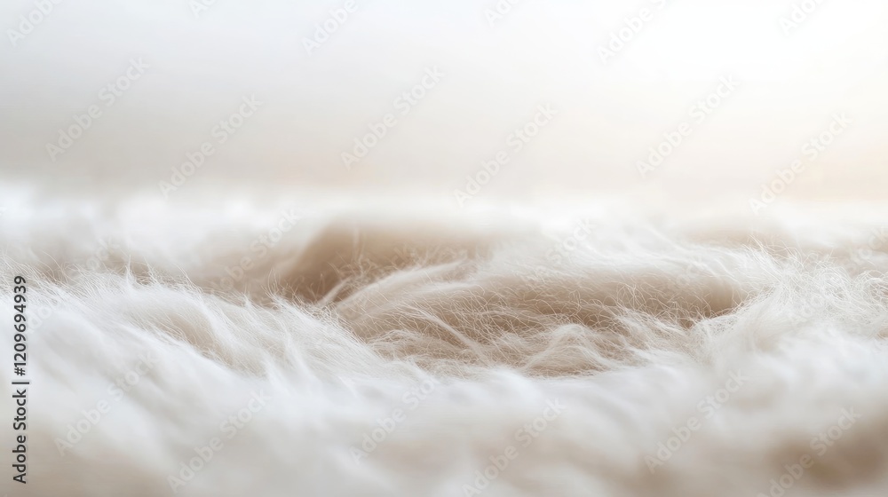 Poster soft fuzzy texture background with blurred surface creating a calm and cozy atmosphere for design an