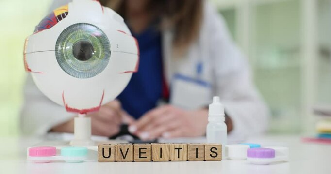 This study explores uveitis and the eyes structure, emphasizing its impact on health and wellbeing
