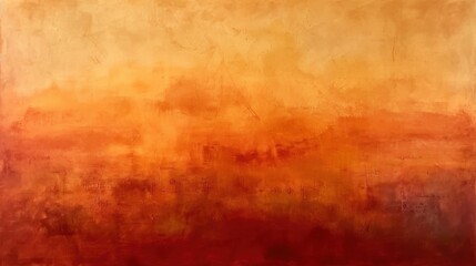 Obraz premium Abstract Gradient Textures in Warm Tones of Orange, Yellow, and Red, Creating a Serene and Inviting Atmosphere for Artistic or Decorative Use