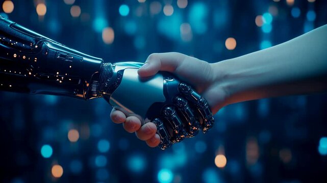 The partnership between humans and robots in the digital realm continues to evolve over time