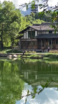 China Flusshaus Arbeiten