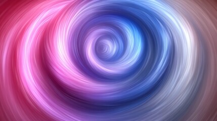 Abstract Swirling Colors Pink Blue Vortex Design