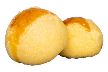Nastar cake looks close isolated transparent