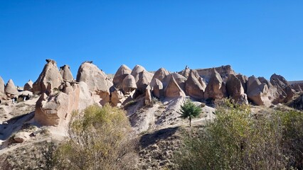 Rock formation in Turkey, Cappadocia