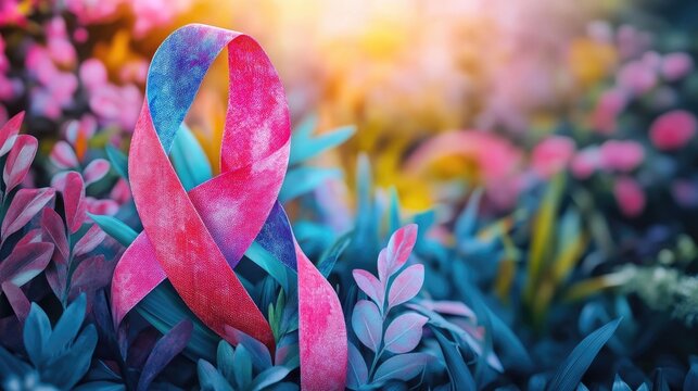 Awareness poster for World Cancer Day design.