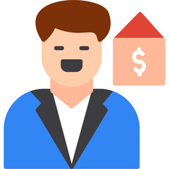 Real Estate Agent Icon