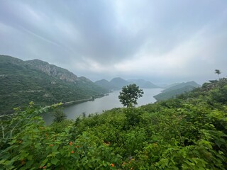 lake in the mountains