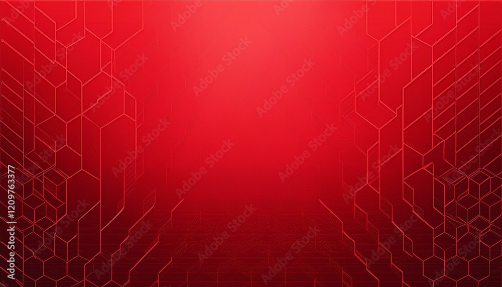 Poster red blockchain background gradient banner. generated image