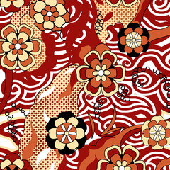 Abstract Flower background suitable for home decore and wallpaper purpose