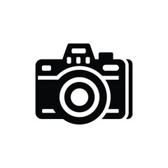 digital camera icon, vector illustration