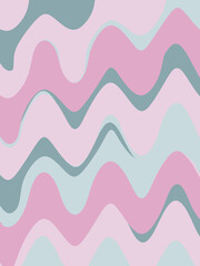 Pink green abstract background. Illustration for banner, poster, card