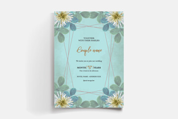 floral bridal shower invitation templates