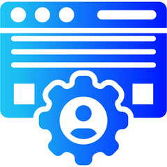 Web Management Icon