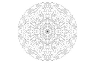 Mandala Design with Beautiful Work