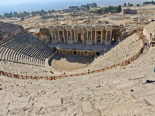 Amphitheatre at turkey Pamukkale