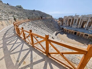 Amphitheatre at turkey Pamukkale