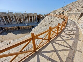 Amphitheatre at turkey Pamukkale