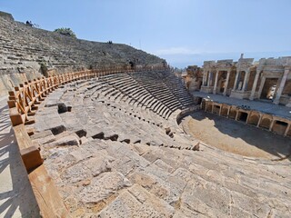 Amphitheatre at turkey Pamukkale