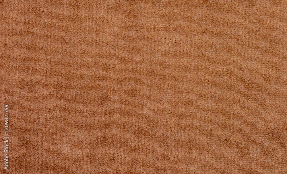 Poster A brown carpet with a pattern of small squares