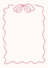 Background for invitation or card for Valentine's Day or wedding day, birthday, mother's day, bachelorette party. Very good quality photo ready for printing. Abstract elements for template, stickers.