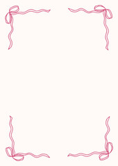 Background for invitation or card for Valentine's Day or wedding day, birthday, mother's day, bachelorette party. Very good quality photo ready for printing. Abstract elements for template, stickers.