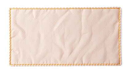 Obraz premium Colorful Square Fabric Coaster, High-Resolution Clipping Path