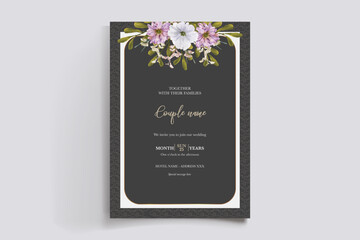 floral bridal shower invitation templates