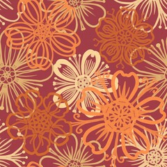 seamless floral pattern