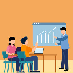 Mentoring and Training illustrations 