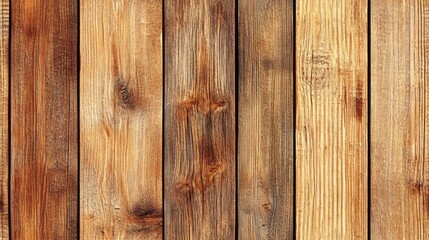 Naklejka premium Rustic Brown Wooden Planks Background Texture
