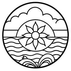 round ornamental round ornament