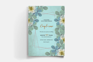floral bridal shower invitation templates