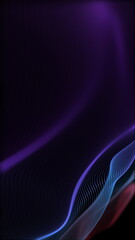 Abstract Seamless loop Background Waves of Light and Color beautifully captures vibrant hues and flowing forms