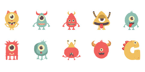 Monster Character Set