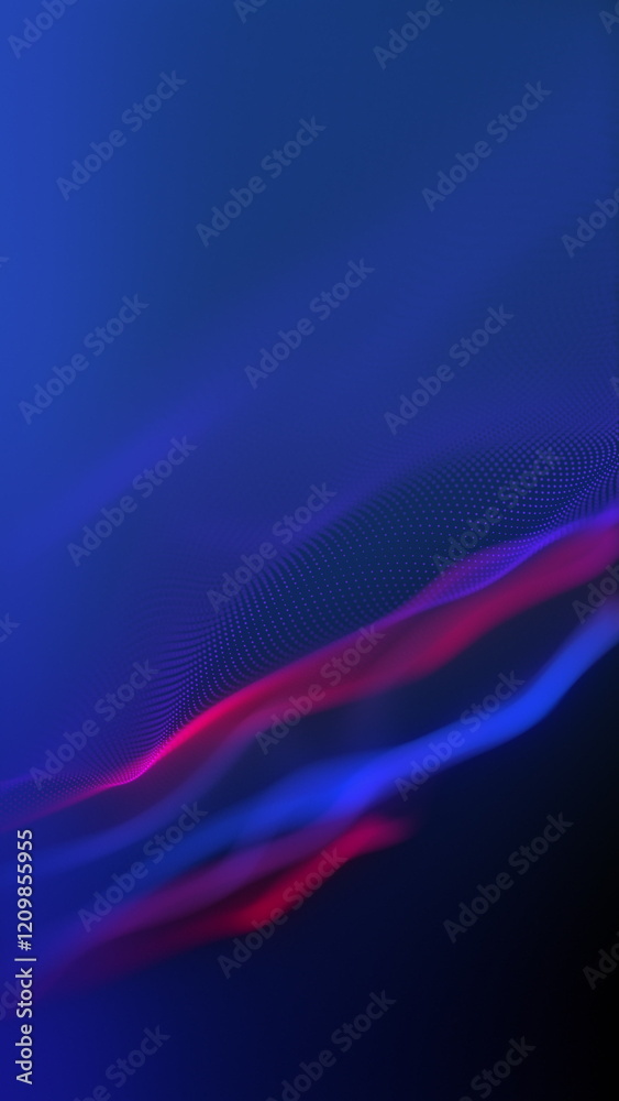 Poster explore abstract seamless background wave patterns enhanced with dynamic and mesmerizing lighting ef