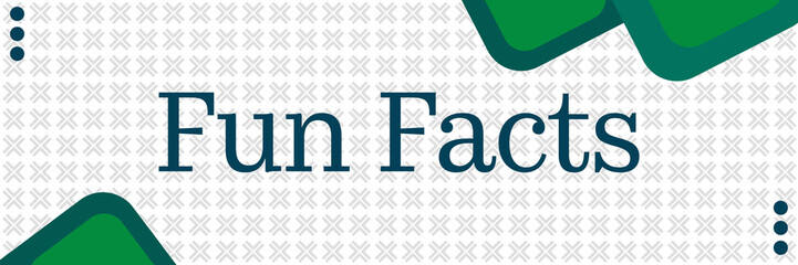 Fun Facts Green Turquoise Rounded Squares Horizontal 