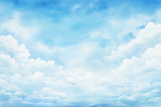 Blue sky and white clound background clouds atmosphere