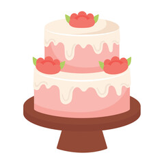 wedding cake dessert