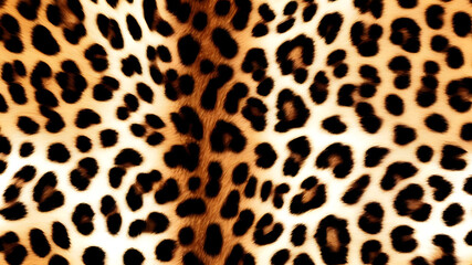 Fototapeta premium leopard, dark background, skin pattern, real cat hair, spots, furry print, modern design for fabric