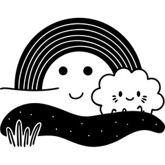 vector illustration of an abstract background